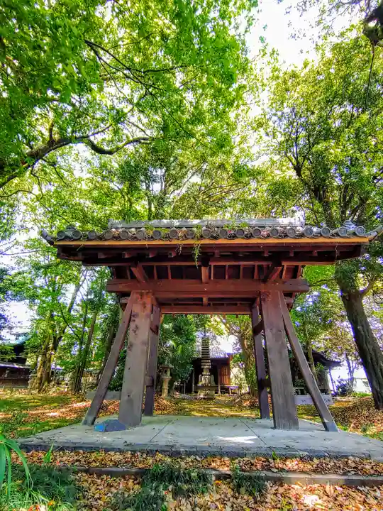 長隆寺の山門・神門