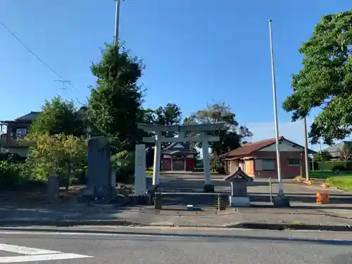 八幡神社の鳥居