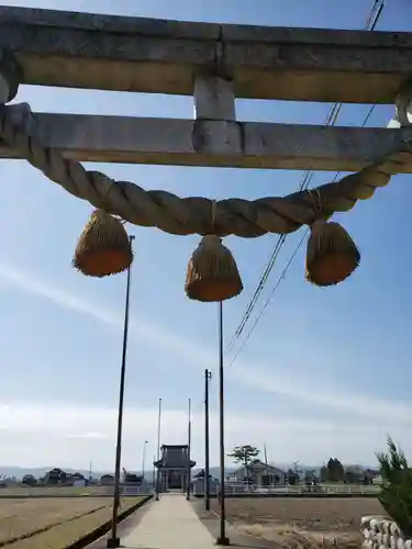 西藤平蔵神社の鳥居