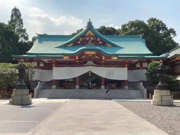 日枝神社の本殿・本堂