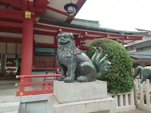 西宮神社の狛犬