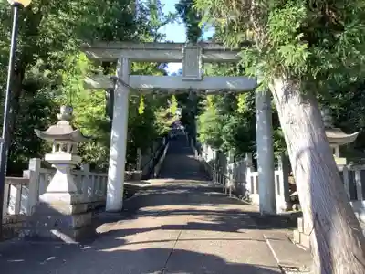 白山宮の鳥居