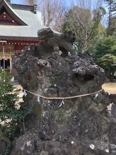 榛名神社の狛犬