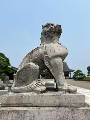 山形縣護國神社の狛犬
