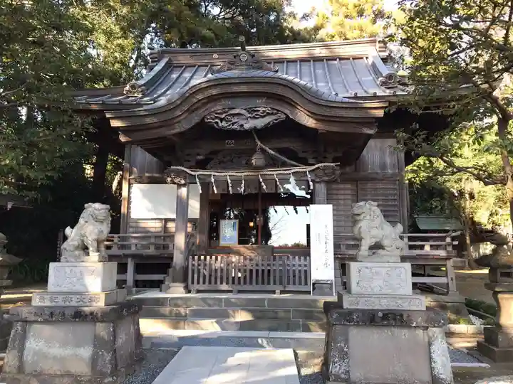 居神神社の本殿・本堂