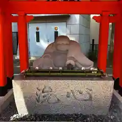 穴八幡宮の手水