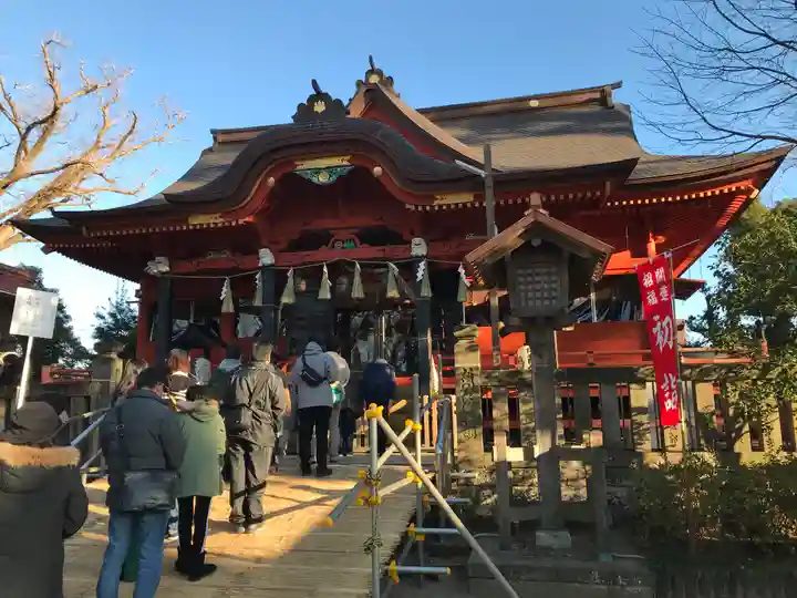 飯香岡八幡宮の本殿・本堂