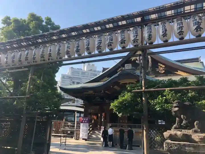 湯島天満宮の本殿・本堂