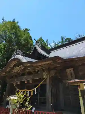 涼ケ岡八幡神社の本殿・本堂