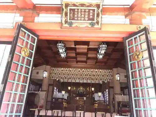 阿倍王子神社の本殿・本堂