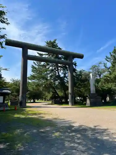 青森縣護國神社の鳥居