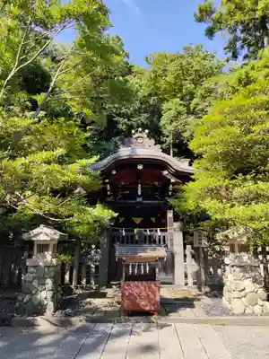 白旗神社の本殿・本堂