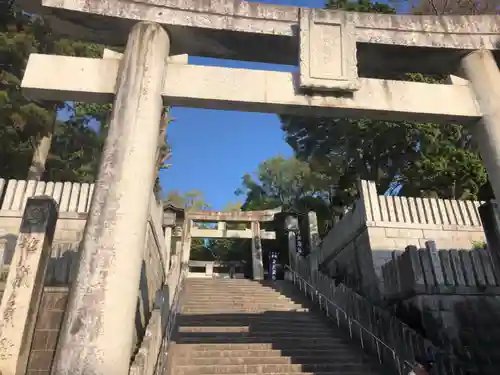 宮地嶽神社の鳥居