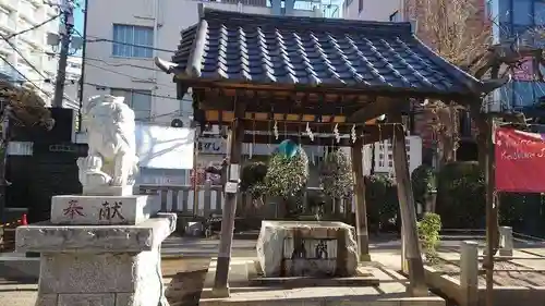 柏神社の手水舎