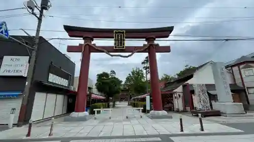 笠間稲荷神社の鳥居