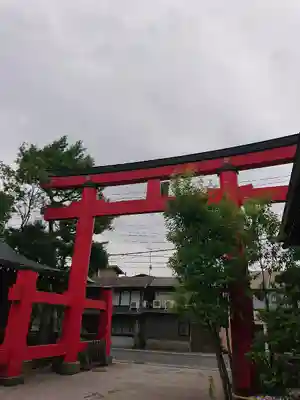 五泉八幡宮の鳥居
