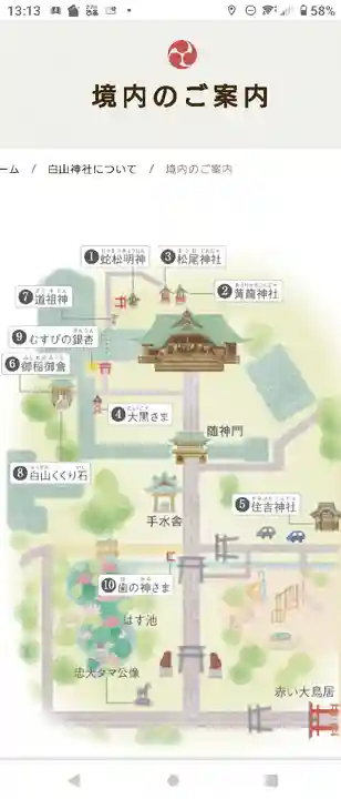 白山神社のその他建物