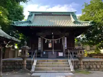 上平間八幡大神の本殿・本堂