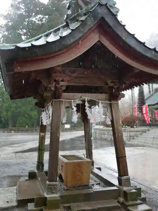 清澄寺の手水舎
