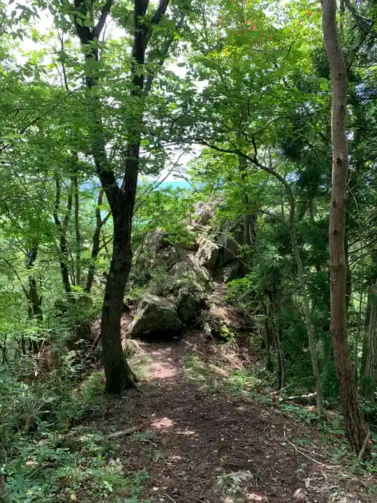 儛草神社の自然