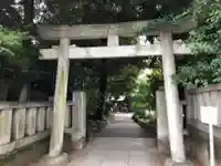 渋谷氷川神社の鳥居