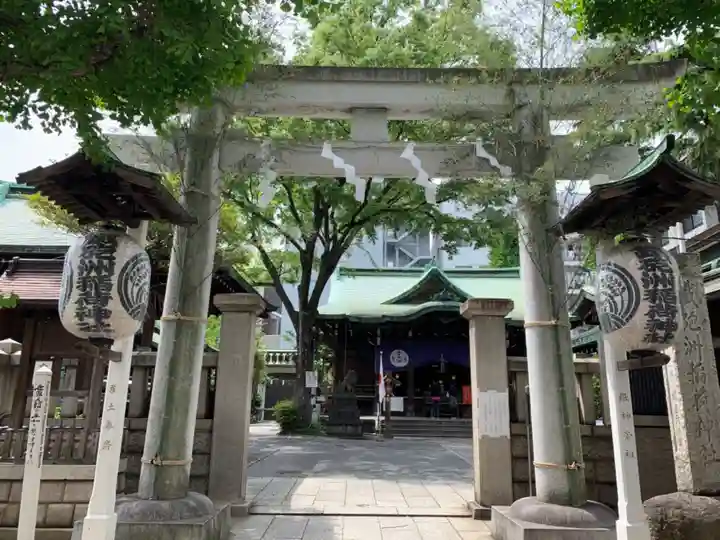 鐵砲洲稲荷神社の鳥居