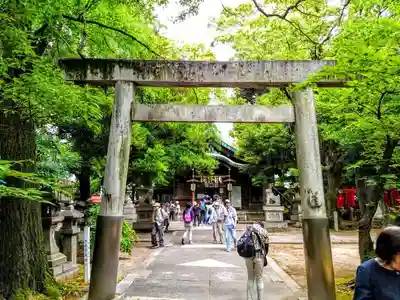 闇之森八幡社の鳥居