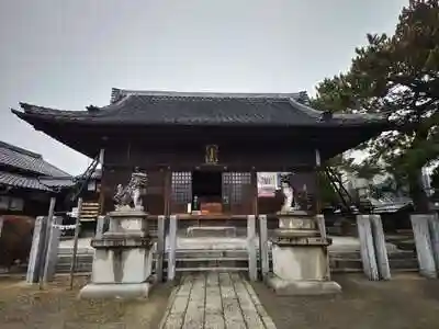 業葉神社の本殿