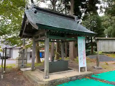 一条八幡神社の手水舎