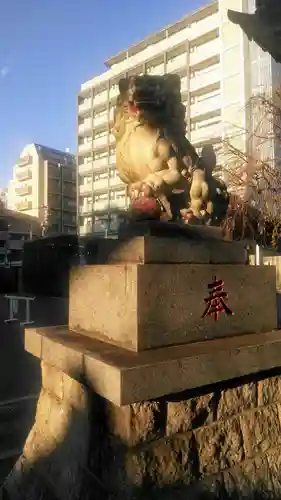 白山神社の狛犬