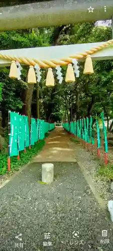 泉神社の庭園