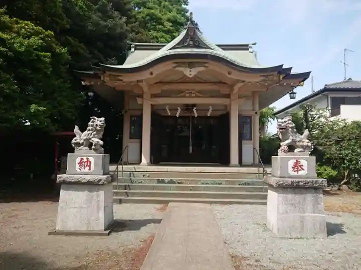 左馬社の本殿・本堂