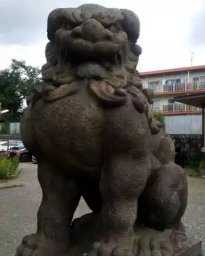 簸川神社の狛犬