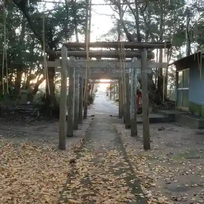 八龍神社の鳥居