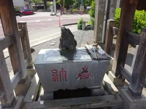 日枝神社の手水