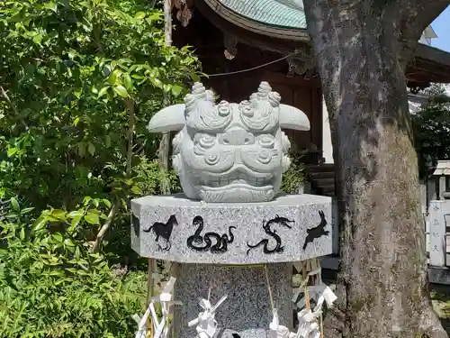 豊崎神社の狛犬