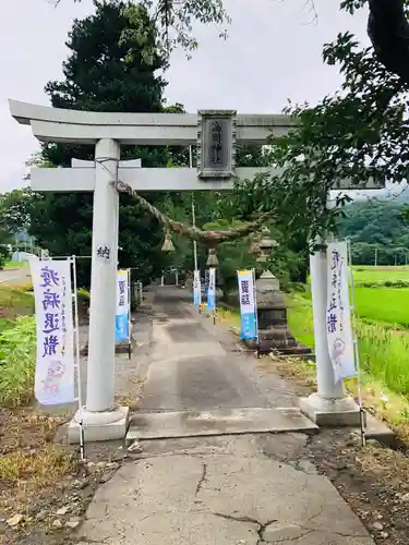 高司神社〜むすびの神の鎮まる社〜の鳥居