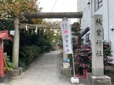 秋葉神社の鳥居