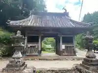 飯福田寺の山門・神門