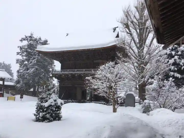 長勝寺の山門・神門
