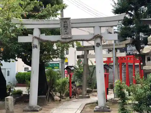 六宮神社の鳥居