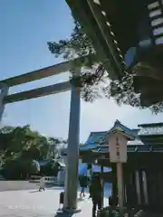 靖國神社の鳥居