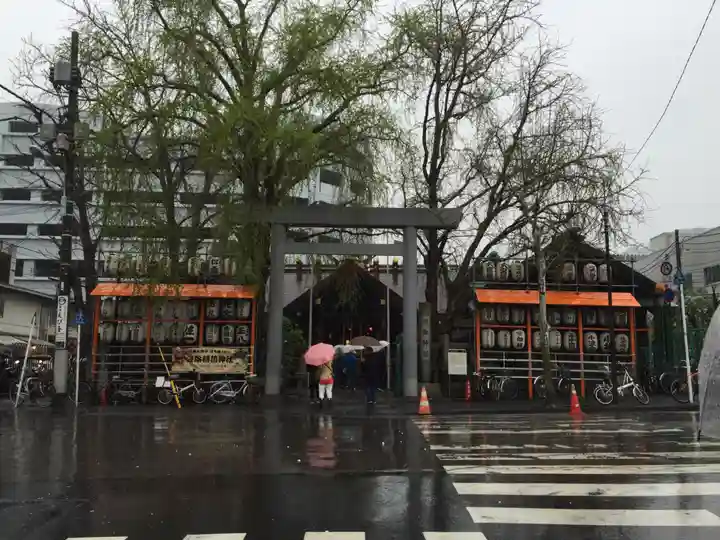 波除神社(波除稲荷神社)の鳥居