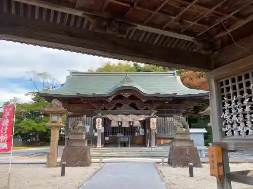 賣豆紀神社の本殿