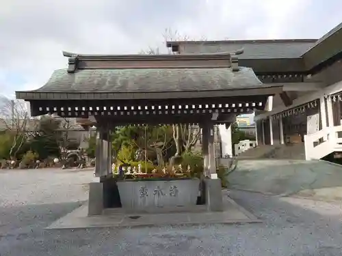 田名部神社の手水