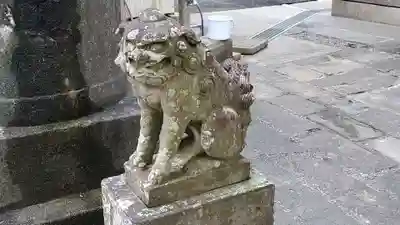 田間神社の狛犬