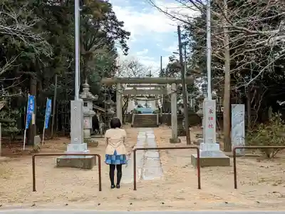 椿ノ海 水神社の鳥居