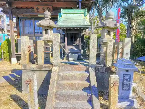 観音堂（平塚辨財天）の末社・摂社