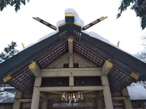 江別神社の本殿