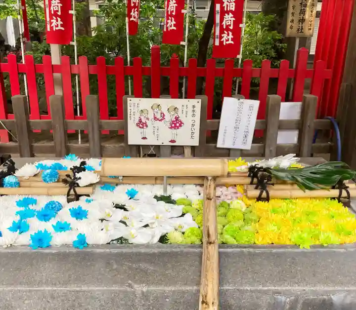 下谷神社の手水舎
